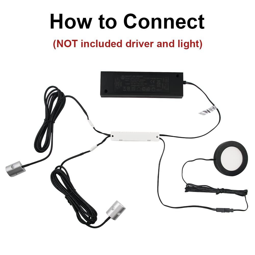 Outdoor Landscape Lighting LED 12V Low Voltage ID06 Double-Door Operated Surface Mount Infrared Sensor Switch LED Automatic Controlling with JST Male and Female Connector