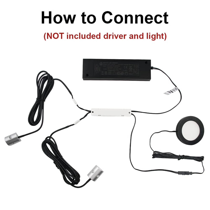 Outdoor Landscape Lighting LED 12V Low Voltage ID06 Double-Door Operated Surface Mount Infrared Sensor Switch LED Automatic Controlling with JST Male and Female Connector