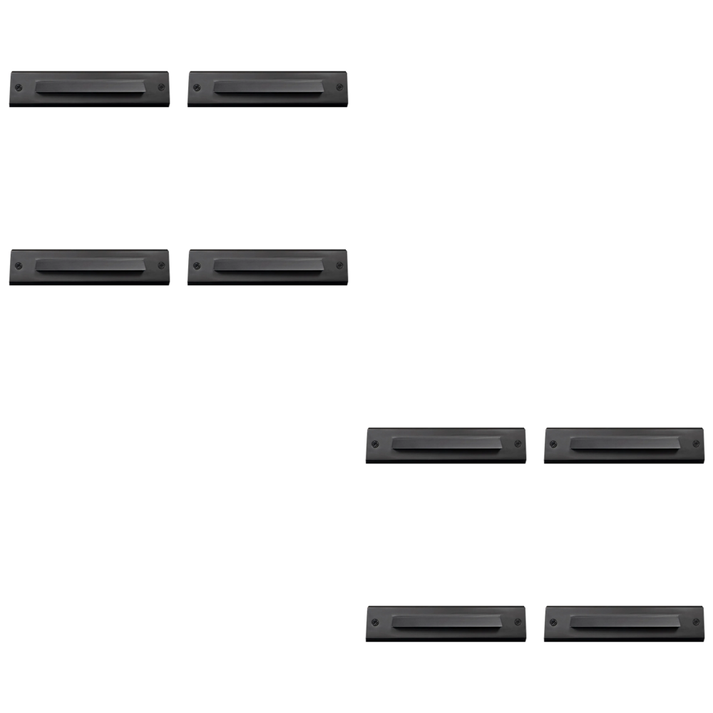 Outdoor Landscape Lighting LED 12V Low Voltage STB16 4x/8x/12x Package 2W LED Cast Brass 12V Low Voltage Surface Mounted Slim Horizontal Outdoor & Indoor 7.37" Step Light 8 Pack Dark Brass