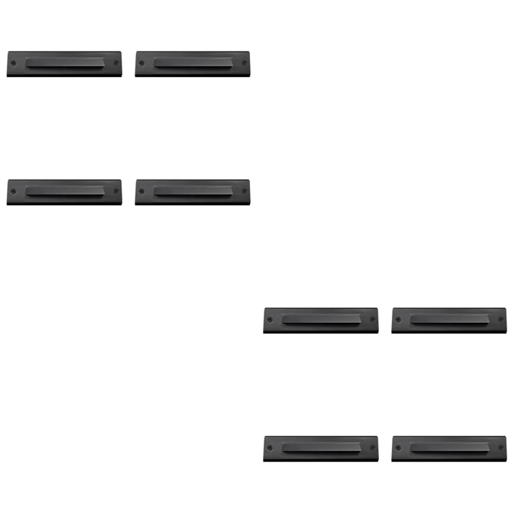 Outdoor Landscape Lighting LED 12V Low Voltage STB16 4x/8x/12x Package 2W LED Cast Brass 12V Low Voltage Surface Mounted Slim Horizontal Outdoor & Indoor 7.37" Step Light 8 Pack Dark Brass