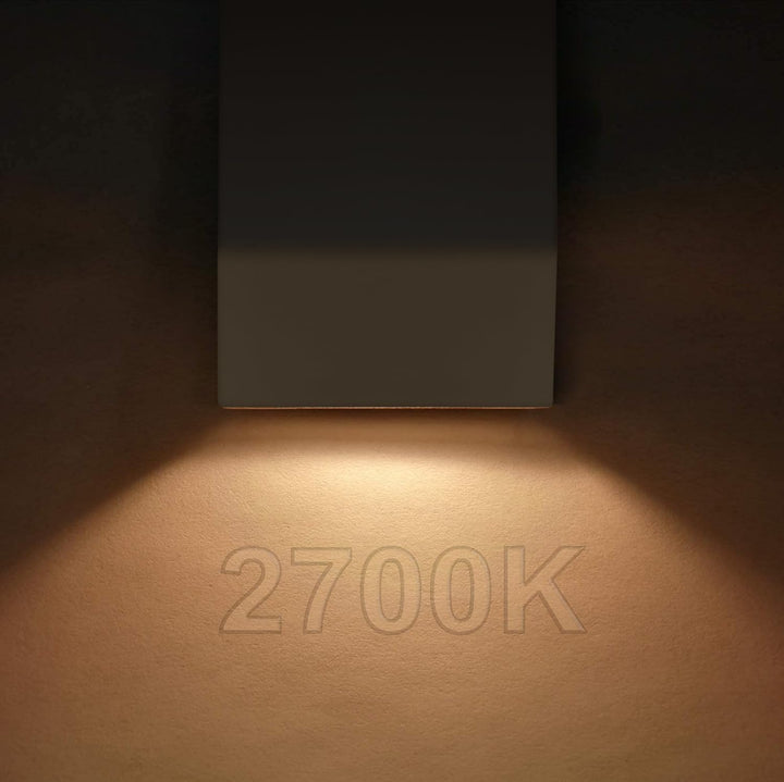 Outdoor Landscape Lighting LED 12V Low Voltage DLA06 6-Pack 2W Low Voltage LED Outdoor Deck Down Lights Package, 12V LED Step Patio Landscape Lights