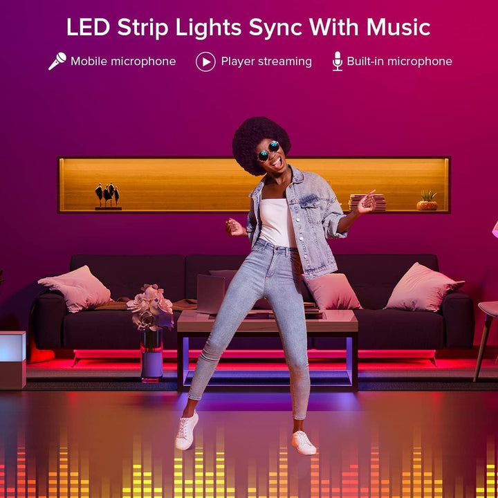 Outdoor Landscape Lighting LED 12V Low Voltage SP630E Smart Bluetooth RGB Addressable LED Controller Compatible with PWM and SPI LED Strips RGBW-IC