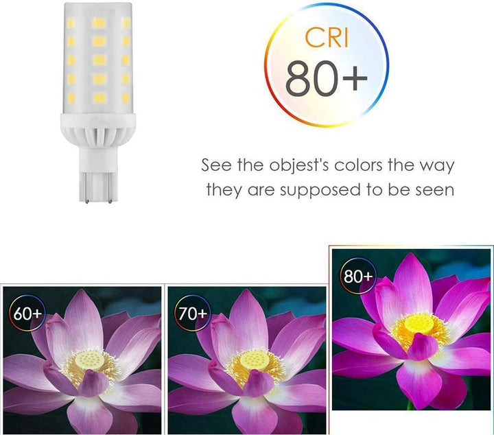 Outdoor Landscape Lighting LED 12V Low Voltage T5 T10 4W 12V LED Wedge Base Light Bulbs Energy Saving Light Bulb