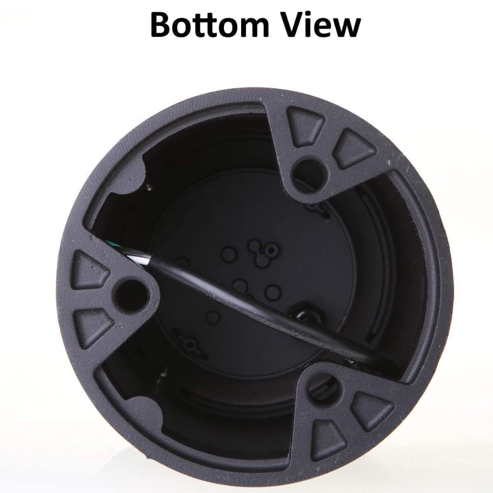 Outdoor Landscape Lighting LED 12V Low Voltage BPLA06 25" 120V 10W 3000K/4000K/5000K 3CCT 1000LM Black Aluminum Round-Top Bollard Light Line Voltage Commercial Bollard Path Light Outdoor Lighting