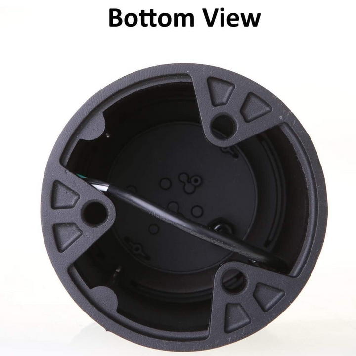 Outdoor Landscape Lighting LED 12V Low Voltage BPLA06 25" 120V 10W 3000K/4000K/5000K 3CCT 1000LM Black Aluminum Round-Top Bollard Light Line Voltage Commercial Bollard Path Light Outdoor Lighting