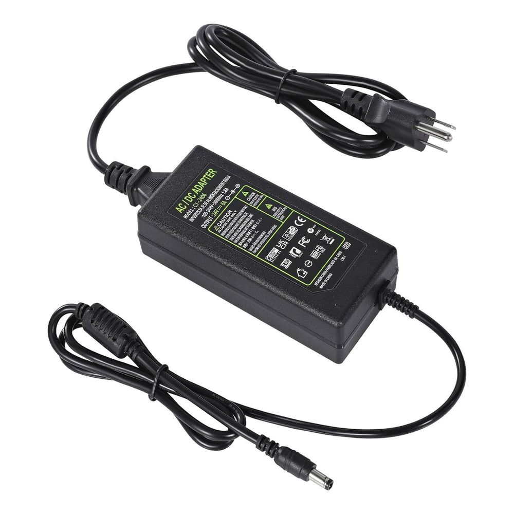 Outdoor Landscape Lighting LED 12V Low Voltage LED Strip Lights 24V 6A 144W Power Supply, LED Strip Adapter, 100-240V AC to 24V DC Transformer with DC Output Jack for Neon Rope Light Compatible with 5.5mmx2.5mm, LED Light