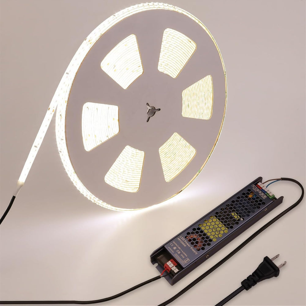 Outdoor Landscape Lighting LED 12V Low Voltage SL11 Strip Light Single Color 2835 2.29W/ft 10mm DC48V Low Voltage LED Outdoor IP65 UL SMD Strip Light 4000K Natural White