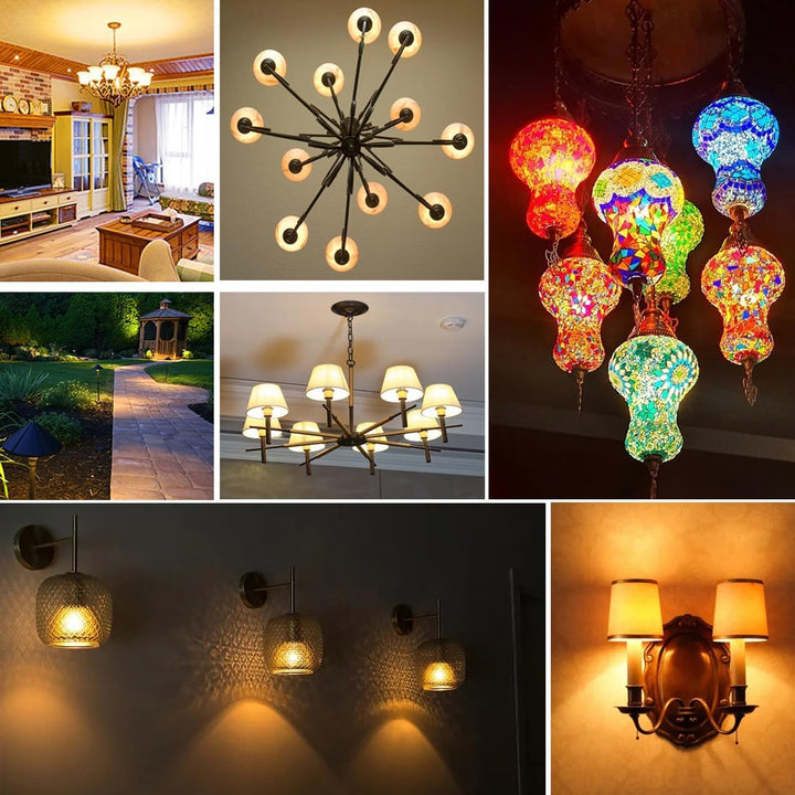 Outdoor Landscape Lighting LED 12V Low Voltage 5 Pack G4 3W Bi Pin 3000K/6000K LED Ceramic Capsule 120V Line Voltage Bulb Energy Efficient Light