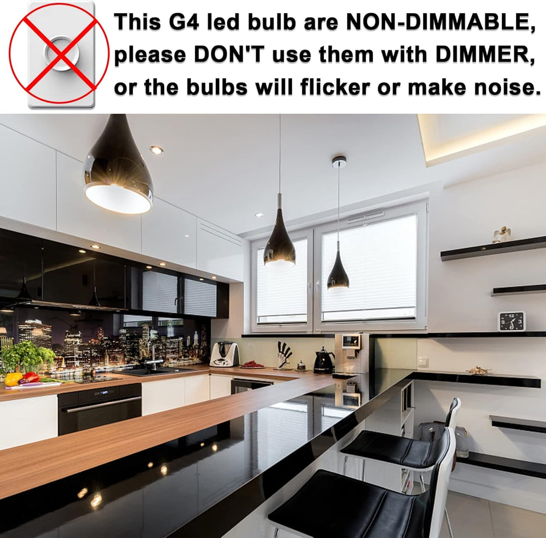 Outdoor Landscape Lighting LED 12V Low Voltage 6x/10x Package G4 5W Bi Pin 2700K/4000K/5000K LED Capsule 12V Bulb Energy Efficient Light IP65 Waterproof