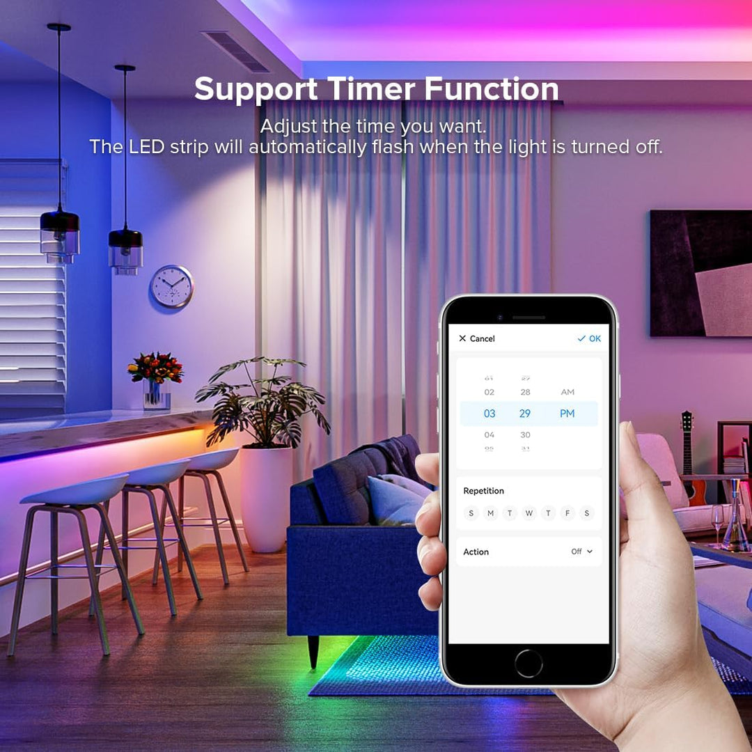 Outdoor Landscape Lighting LED 12V Low Voltage SP530E Smart Wi-Fi and Bluetooth RGB Addressable LED Controller Compatible with Alexa and Google Assistant, Support WS2811, WS2812B, WS2815, SK6812 and More