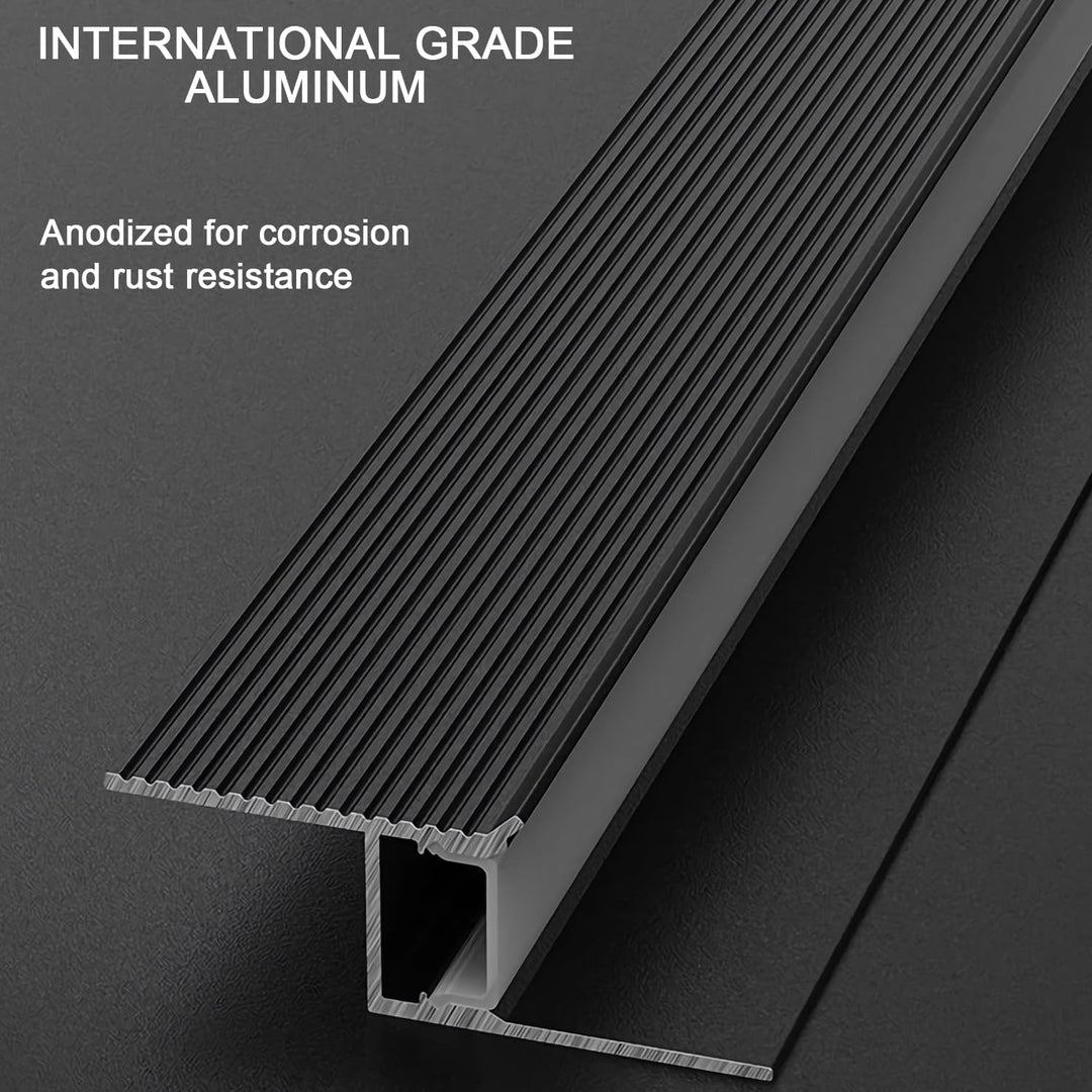 Outdoor Landscape Lighting LED 12V Low Voltage AC17 Suspended Ceiling Z-Type Aluminum Channel with 3.3FT/1M For Max Inner 9.6mm Width LED Strip Lights Pack of 5/10/20