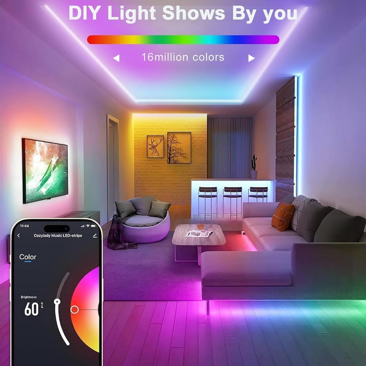 Outdoor Landscape Lighting LED 12V Low Voltage SLNR05 Dotless COB Smart Bluetooth RGB Neon LED Strip Light 8mmx12mm DC24V 2.2W/ft IP65 Outdoor Rated Dimmable Low Voltage Silicone Strip Light with Mounting Clips and Screws