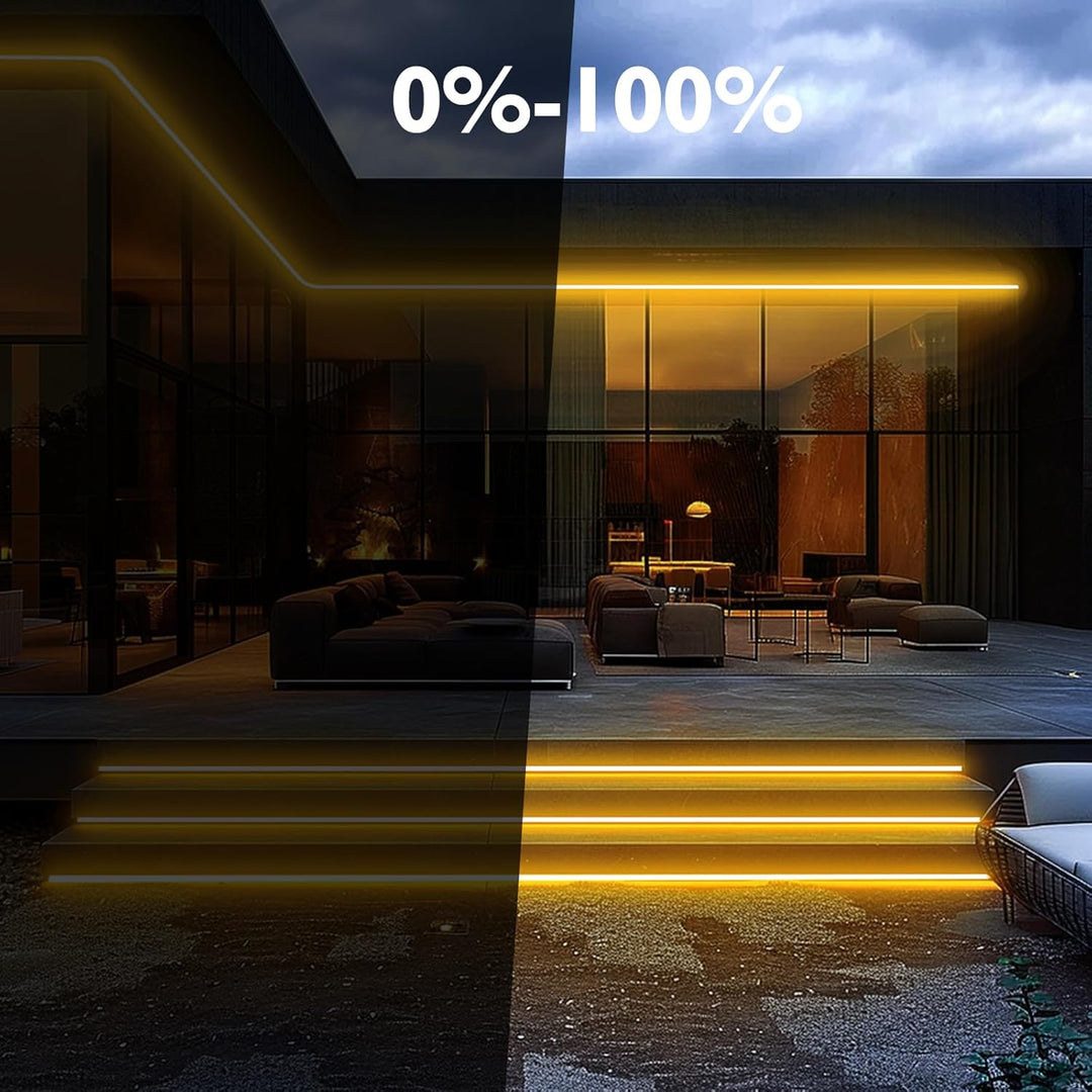 Outdoor Landscape Lighting LED 12V Low Voltage Line Voltage 110V Lights Dimmer Controller for LED Rope Light Wireless Dimmer RF Remote and Controller with Memory Function