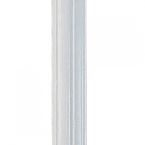 Outdoor Landscape Lighting LED 12V Low Voltage Outdoor Accessories - Outdoor Lamp Post 84" x 3" Aluminum, Textured White Finish - 7708-13