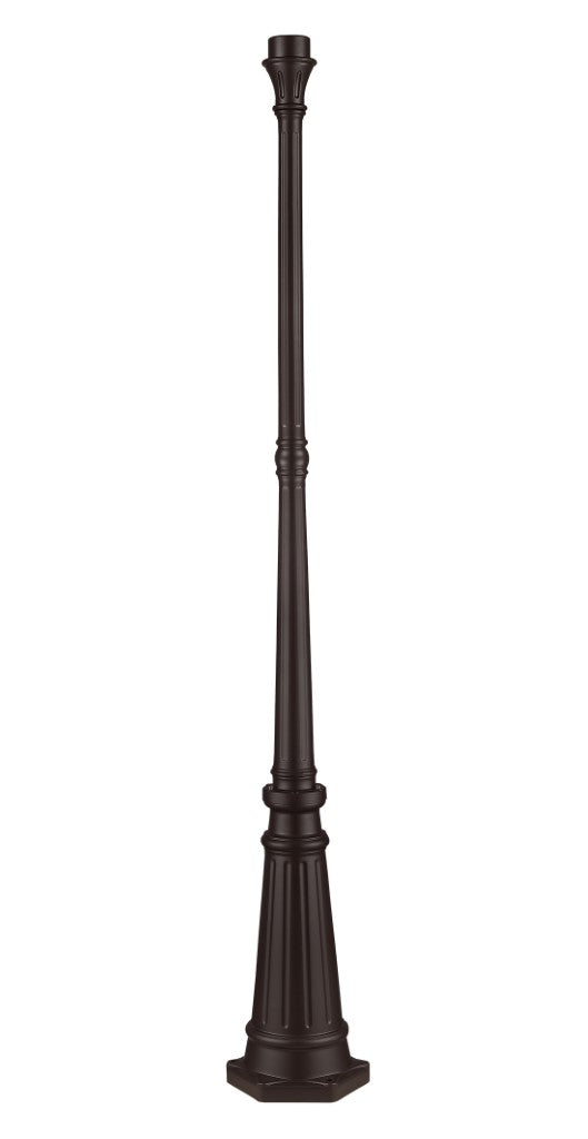 Outdoor Landscape Lighting LED 12V Low Voltage Outdoor Cast Aluminum Post - Outdoor Lamp Post 74" x 9.5" Cast Aluminum, Bronze Finish - 7709-07