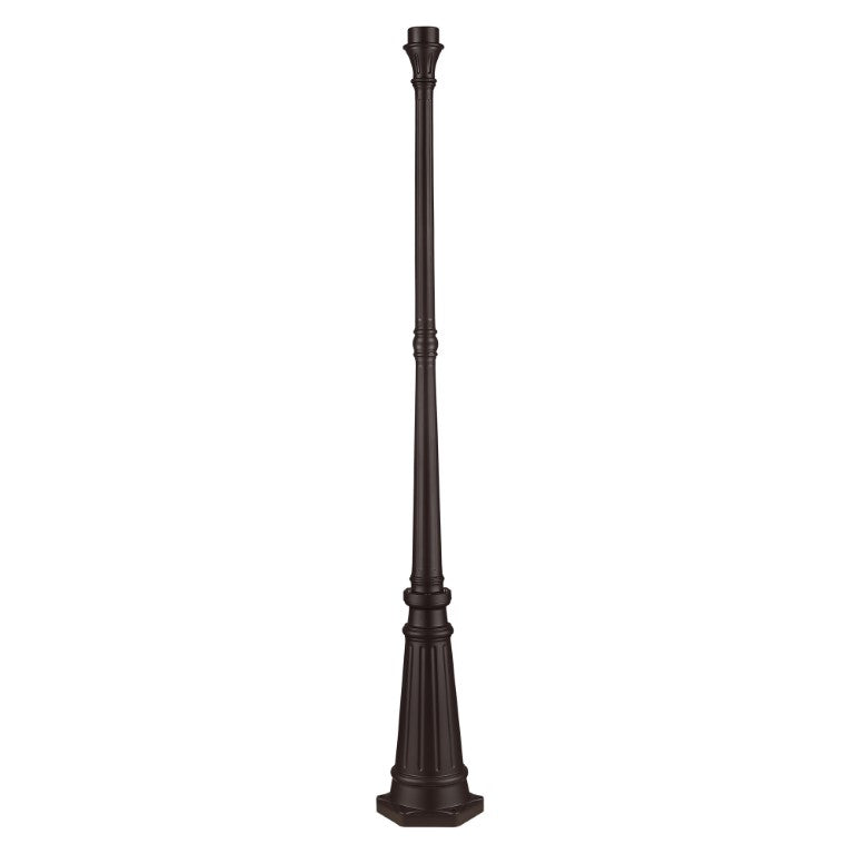 Outdoor Landscape Lighting LED 12V Low Voltage Outdoor Cast Aluminum Post - Outdoor Lamp Post 74" x 9.5" Cast Aluminum, Bronze Finish - 7709-07