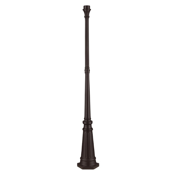 Outdoor Landscape Lighting LED 12V Low Voltage Outdoor Cast Aluminum Post - Outdoor Lamp Post 74" x 9.5" Cast Aluminum, Bronze Finish - 7709-07