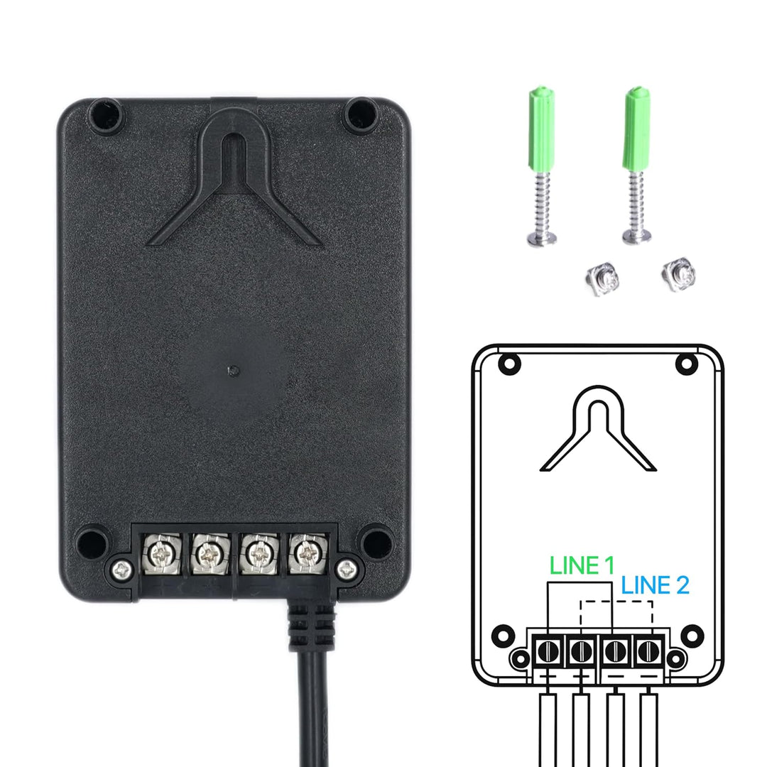 Outdoor Landscape Lighting LED 12V Low Voltage TSDCT24100 DC24V 100W Low Voltage Transformer with Photocell & Timer
