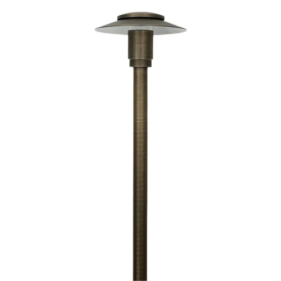 Outdoor Landscape Lighting LED 12V Low Voltage BPLP11 Stelvio SH Antique Brass Path Light Low Voltage Outdoor Lighting