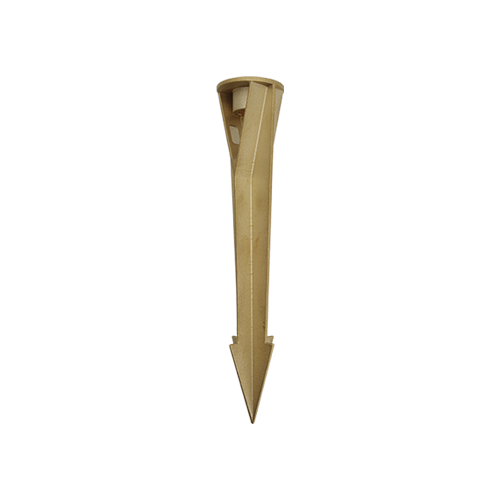 Outdoor Landscape Lighting LED 12V Low Voltage PS4 Heavy Duty Brass Spike for Landscape Lighting Fixtures (A01B)