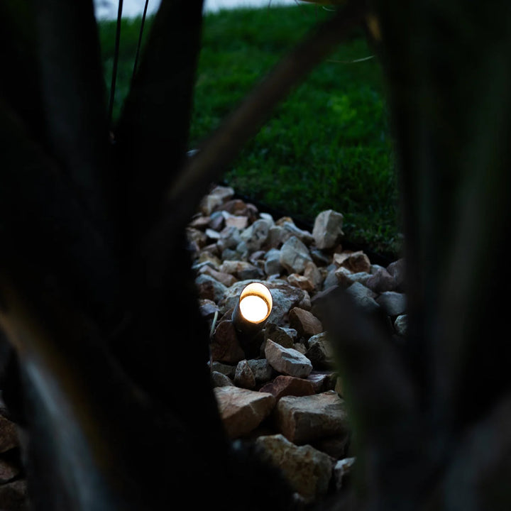 Outdoor Landscape Lighting LED 12V Low Voltage SPBP04 Rein Brown Brass Spot Light Low Voltage Outdoor Lighting