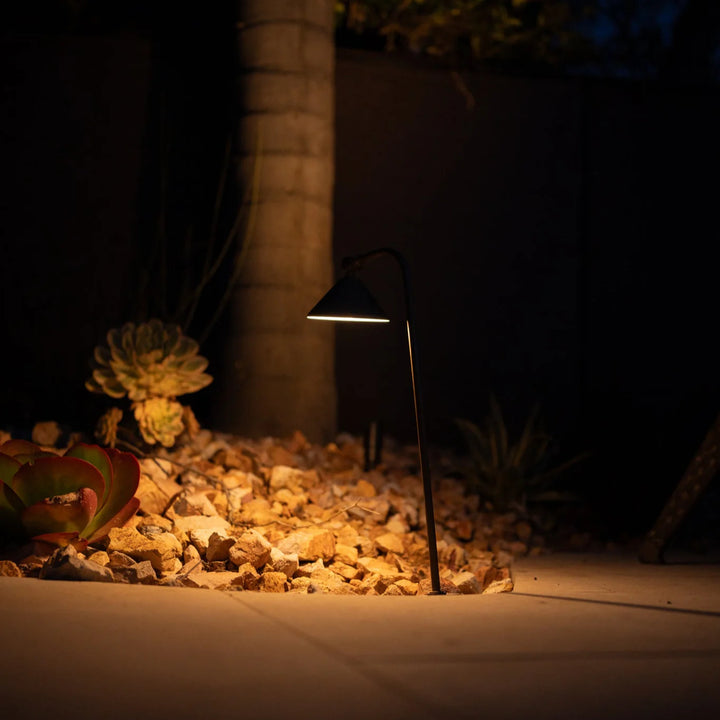 Outdoor Landscape Lighting LED 12V Low Voltage BPLP07 Tulay Bell Brass Path Light Low Voltage Landscape Lighting