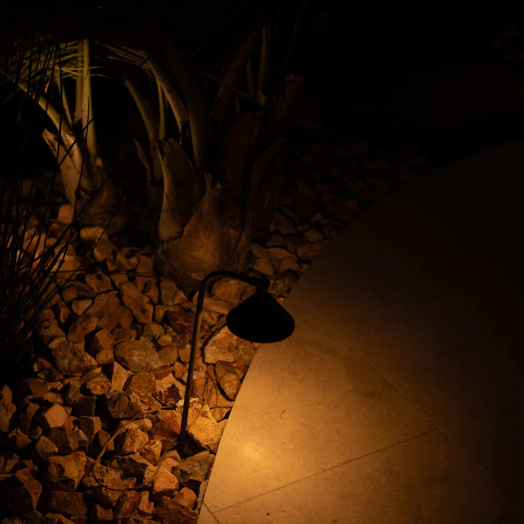 Outdoor Landscape Lighting LED 12V Low Voltage BPLP07 Tulay Bell Brass Path Light Low Voltage Landscape Lighting