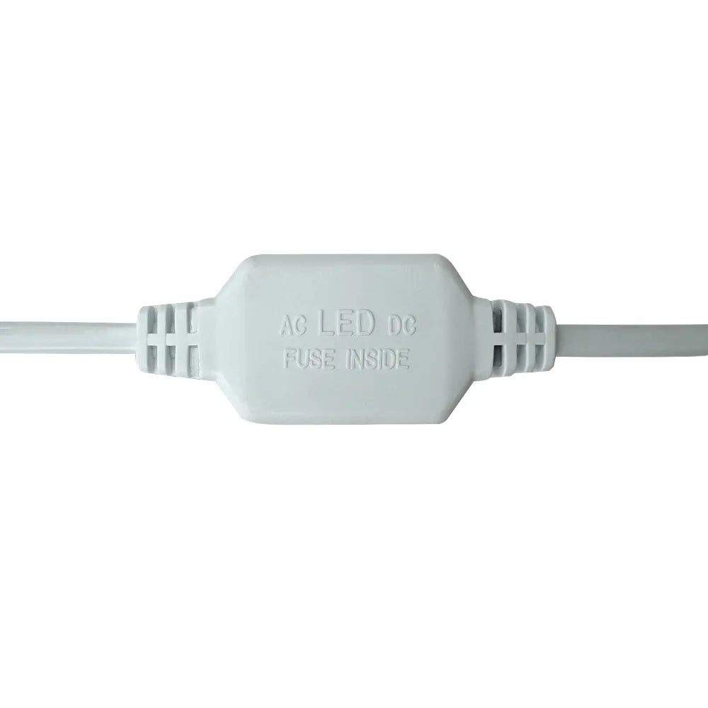 Outdoor Landscape Lighting LED 12V Low Voltage RL100 DC Connectors and DC-to-AC 50W Max Connector for 12V LED Low Voltage Rope Lights Outdoor IP65