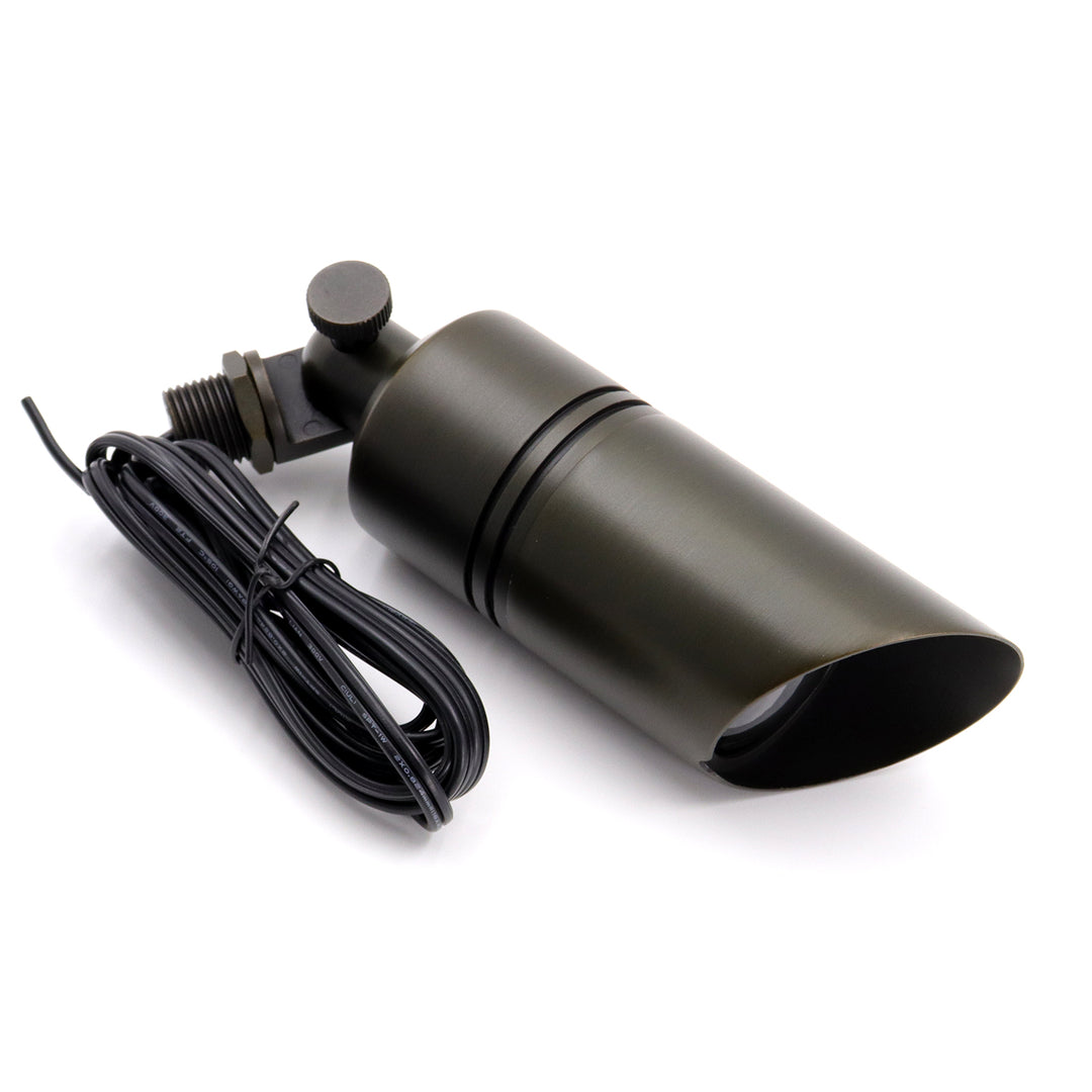 Outdoor Landscape Lighting LED 12V Low Voltage AL05B MR16 Low Voltage Brass Directional Spot Light Outdoor Landscape Lighting