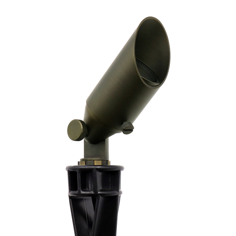 Outdoor Landscape Lighting LED 12V Low Voltage AL13B MR11 Low Voltage Mini Brass Adjustable Directional Spot Light Outdoor Landscape Lighting