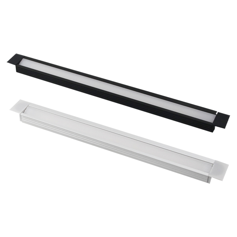 Outdoor Landscape Lighting LED 12V Low Voltage AP42 8 ft Aluminum Channel 0.78″ (W) x .0.45″ (H) for LED Strip Light with Cover and End Caps | 25 Pack