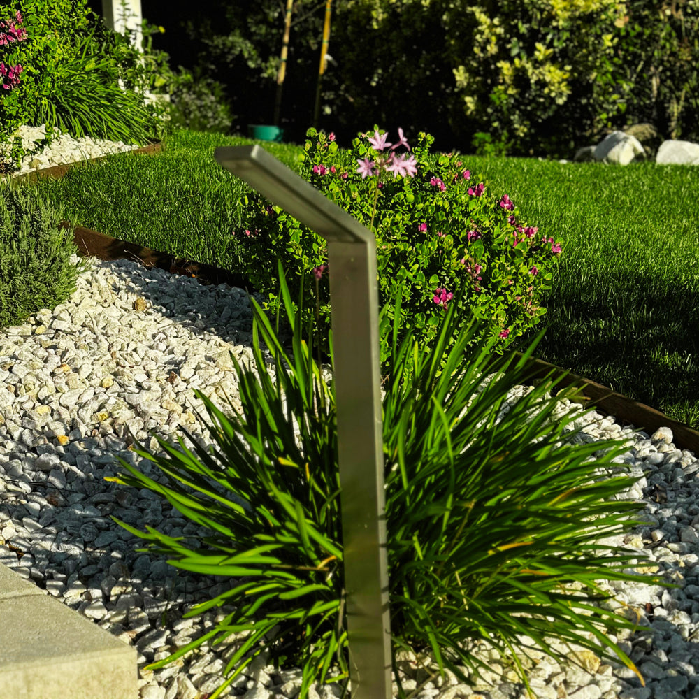 Outdoor Landscape Lighting LED 12V Low Voltage CDPS59 Stainless Steel Path Light | 3W 3000K Warm White Integrated LED 12V Low Voltage Landscape Light