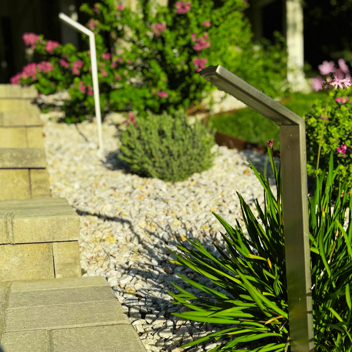 Outdoor Landscape Lighting LED 12V Low Voltage CDPS59 Stainless Steel Path Light | 3W 3000K Warm White Integrated LED 12V Low Voltage Landscape Light
