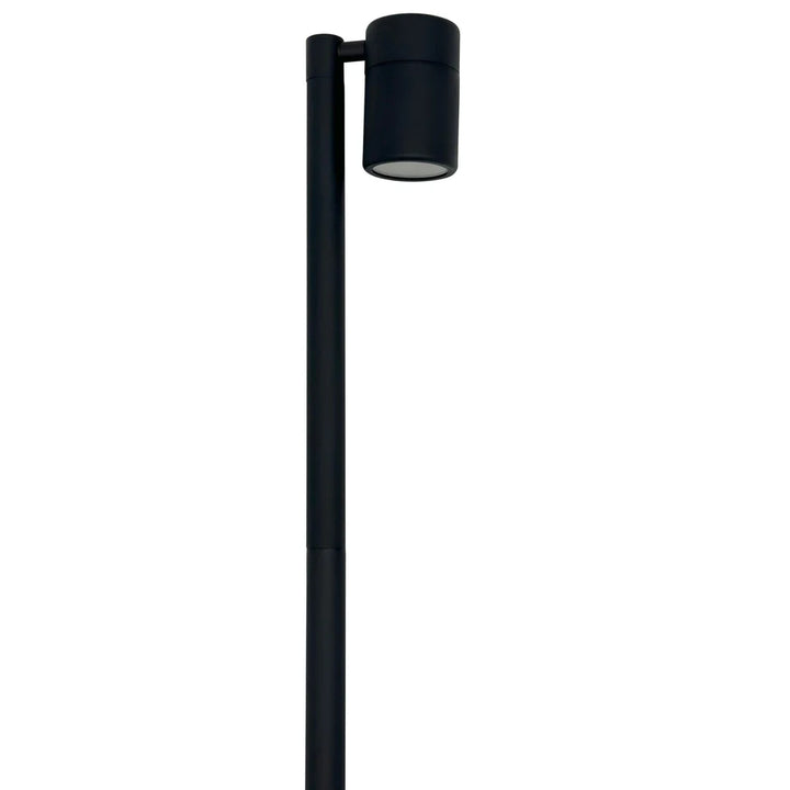 Outdoor Landscape Lighting LED 12V Low Voltage BPLP05 Rondo Brass Adjustable Path Light Low Voltage Outdoor Lighting Black