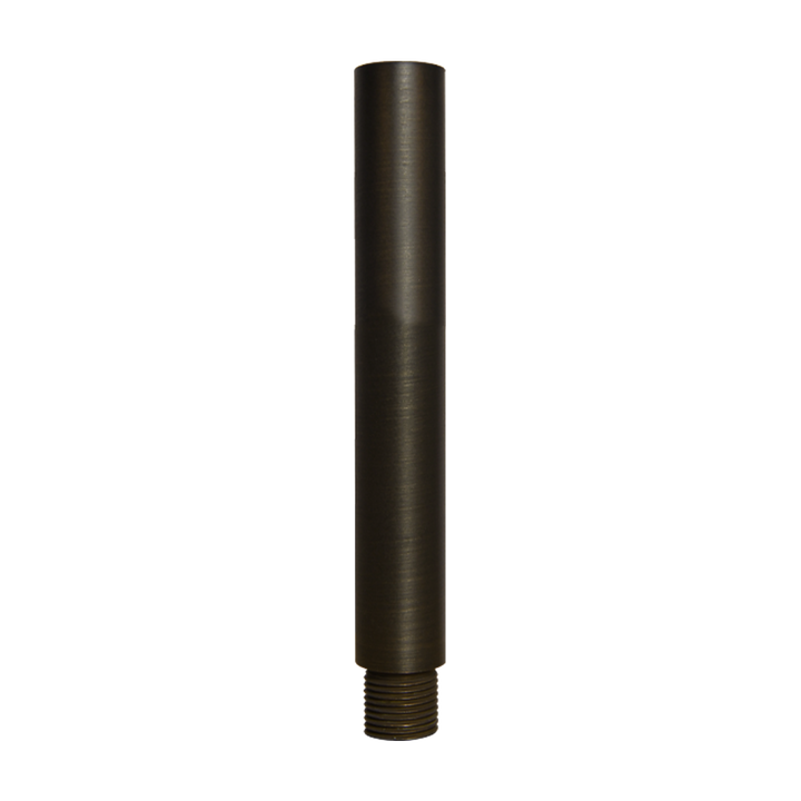 Outdoor Landscape Lighting LED 12V Low Voltage BPE Cast Brass Post Extension 6", 12" or 24" | Landscape Lighting Accessory Dark Brass 6"