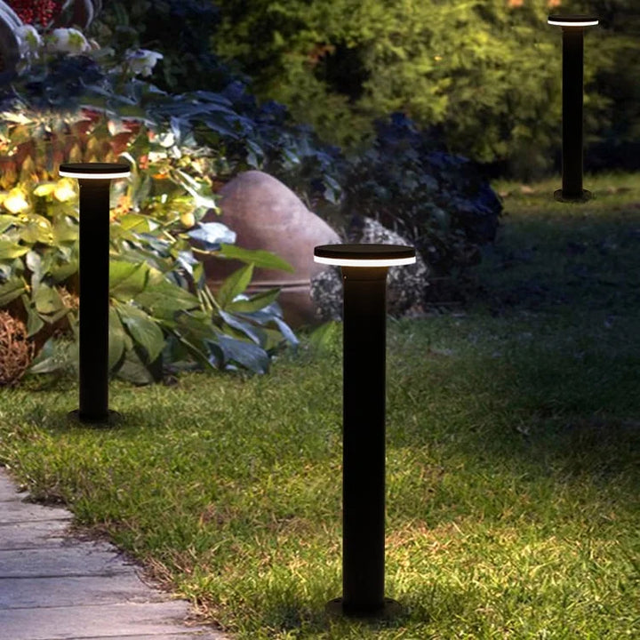 Outdoor Landscape Lighting LED 12V Low Voltage CDPA64 Cast Aluminum Path Light | 12W 3000K Warm White Integrated LED 12V Low Voltage Landscape Light