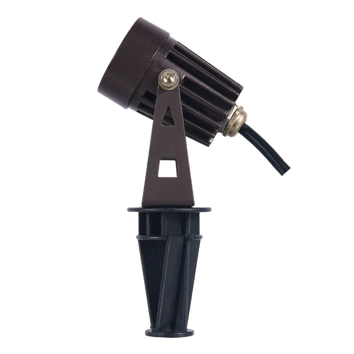 Outdoor Landscape Lighting LED 12V Low Voltage CD43 4x/8x/12x Package 5W 12V Low Voltage Waterproof LED Landscape Narrow Beam Directional Outdoor Aluminum Spotlight