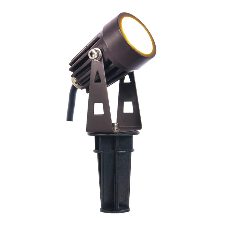 Outdoor Landscape Lighting LED 12V Low Voltage CD43 4x/8x/12x Package 5W 12V Low Voltage Waterproof LED Landscape Narrow Beam Directional Outdoor Aluminum Spotlight