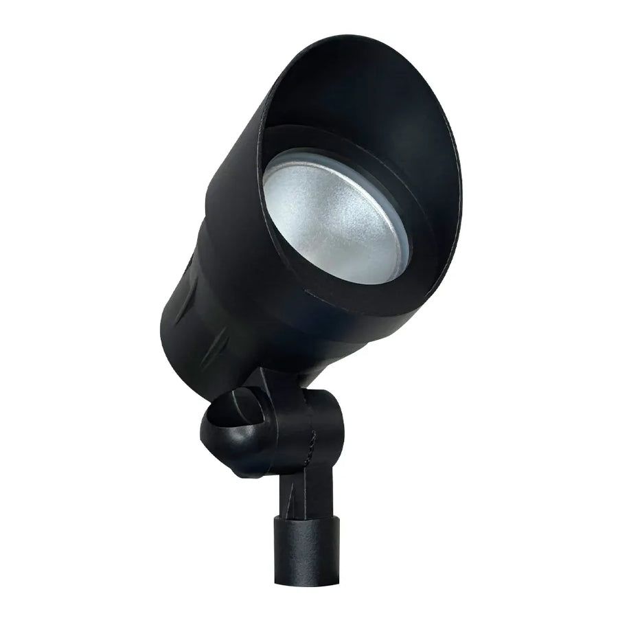 Outdoor Landscape Lighting LED 12V Low Voltage CD45 Cast Aluminum Spotlight | 5W 3000K Warm White Integrated LED 12V Low Voltage Landscape Light