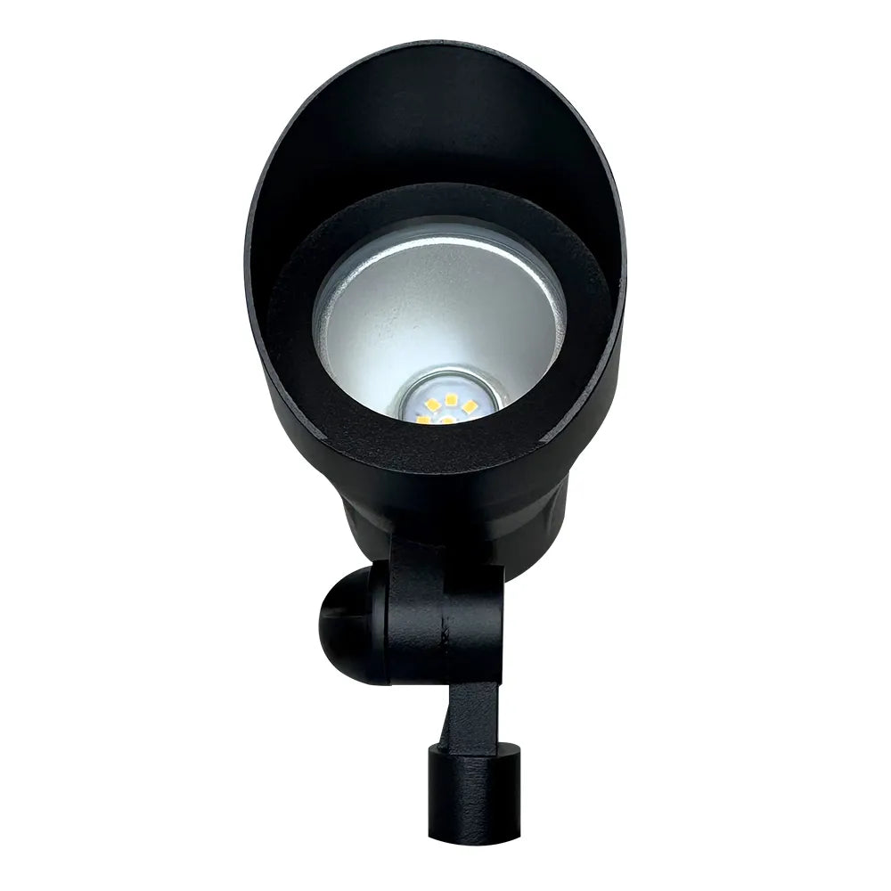 Outdoor Landscape Lighting LED 12V Low Voltage CD45 Cast Aluminum Spotlight | 5W 3000K Warm White Integrated LED 12V Low Voltage Landscape Light