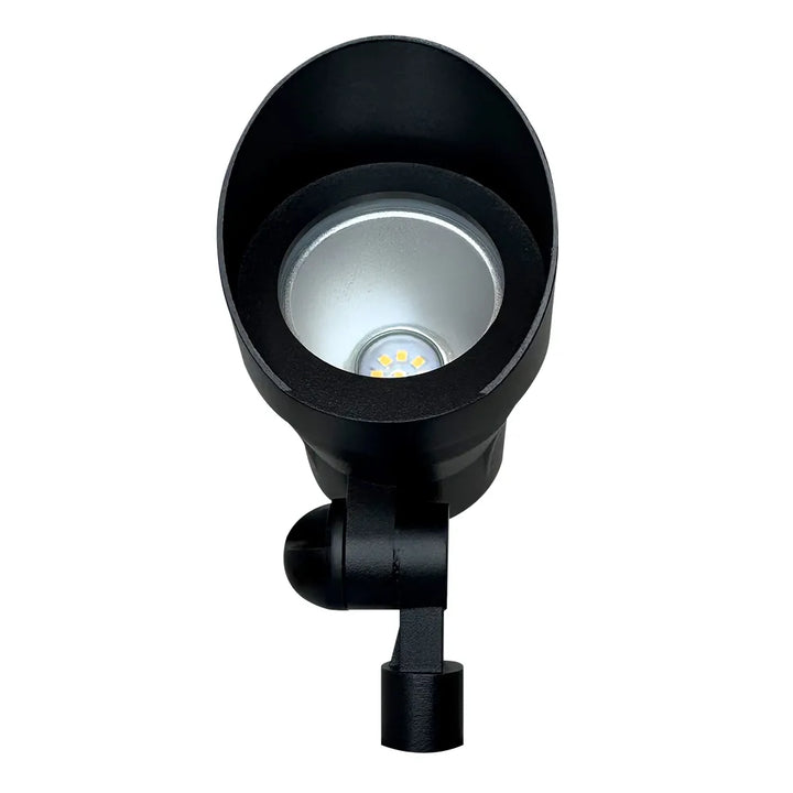 Outdoor Landscape Lighting LED 12V Low Voltage CD45 4x/8x/12x Package 12V Low Voltage Black 3000K Warm White Integrated LED Directional Up Light Outdoor Aluminum Spotlight