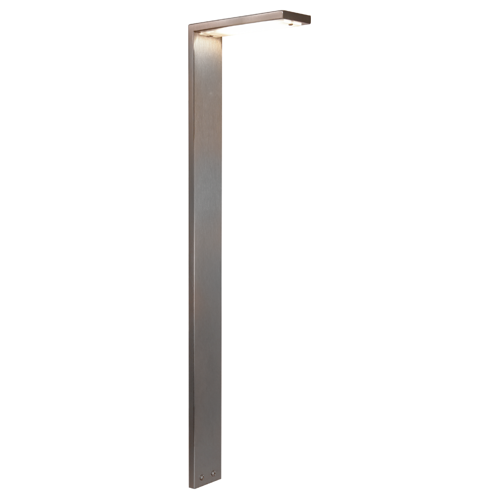 Outdoor Landscape Lighting LED 12V Low Voltage CDPS58 Stainless Steel Path Light | 3W 3000K Warm White Integrated LED 12V Low Voltage Landscape Light