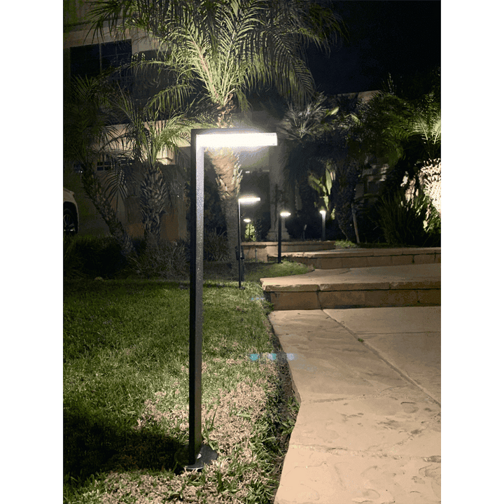 Outdoor Landscape Lighting LED 12V Low Voltage CDPSR59 Wifi Smart RGBCW 3W Stainless Steel 12V Low Voltage Directional Pathway Light LED Bollard Landscape Lighting