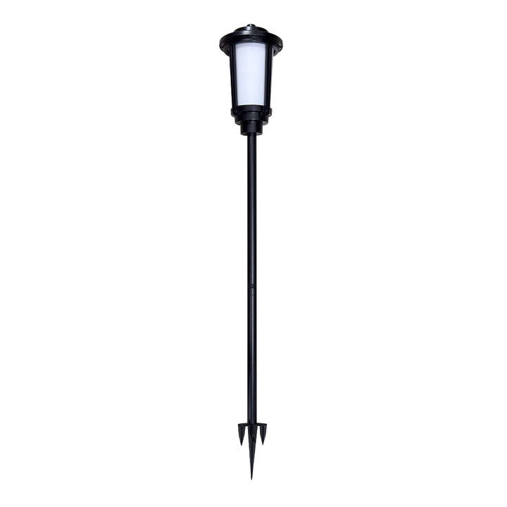 Outdoor Landscape Lighting LED 12V Low Voltage CDPA76 Heavy Duty Cast Aluminum 1.7W Integrated LED Outdoor Landscape 2200K Color Tiki Torch Tall Path Light