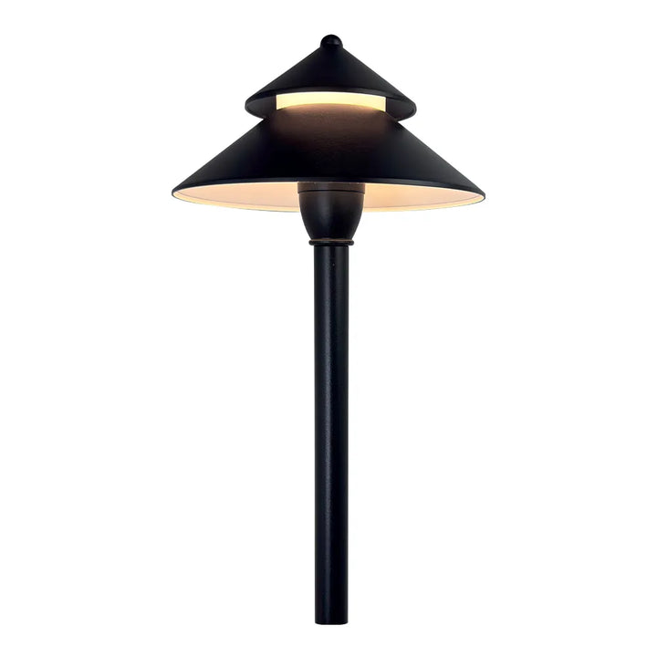 Outdoor Landscape Lighting LED 12V Low Voltage CDPA77 4x/8x/12x Package 3W 12V AC/DC Low Voltage Umbrella Hat 5CCT Integrated LED Aluminum Path Light