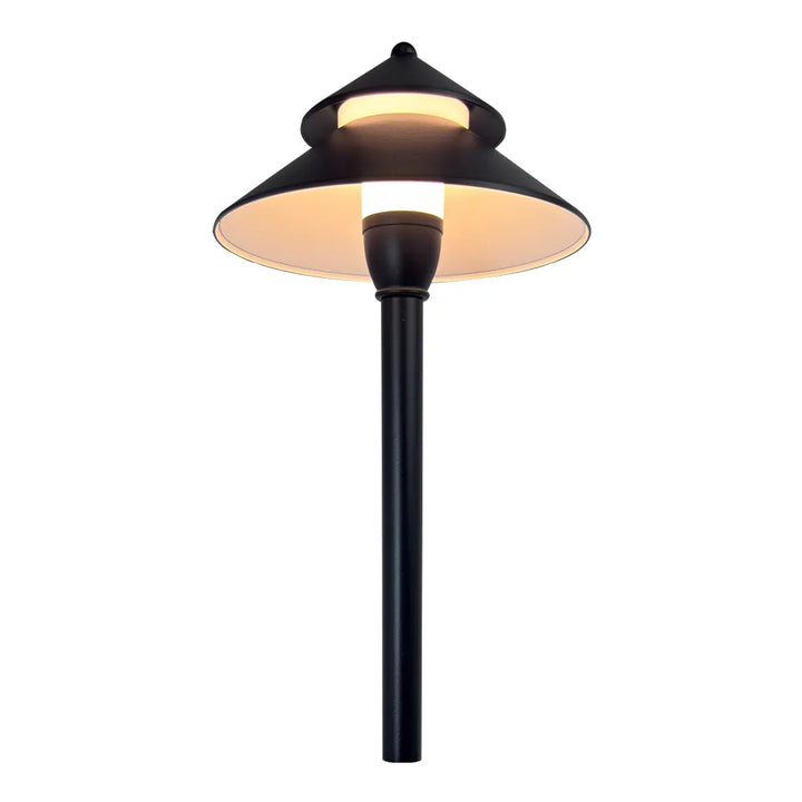 Outdoor Landscape Lighting LED 12V Low Voltage CDPA77 4x/8x/12x Package 3W 12V AC/DC Low Voltage Umbrella Hat 5CCT Integrated LED Aluminum Path Light