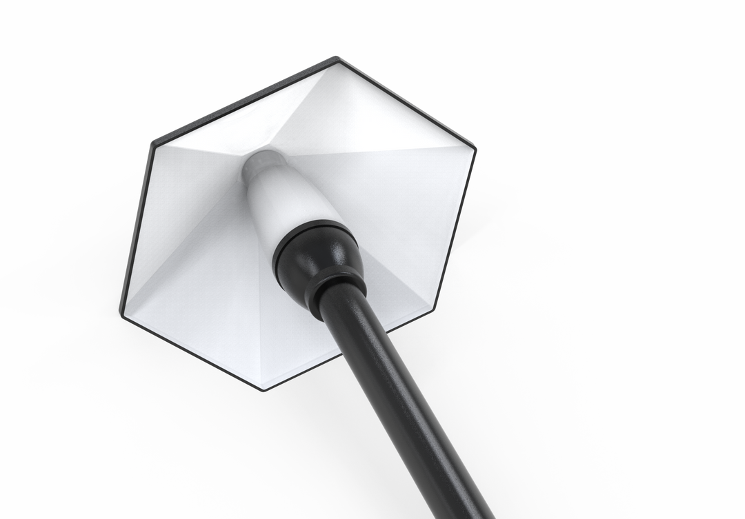 Outdoor Landscape Lighting LED 12V Low Voltage CDPA78 3W 12V AC/DC Low Voltage Hexagon Umbrella Hat 5CCT Integrated LED Aluminum Path Light