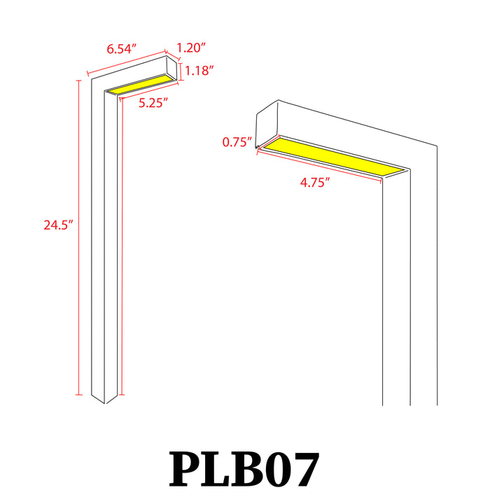 Outdoor Landscape Lighting LED 12V Low Voltage PLB07 4x/8x/12x Package 3W 3000K Warm White Integrated LED Brass L-Shaped 12V Low Voltage Landscape Lighting Pathway Light