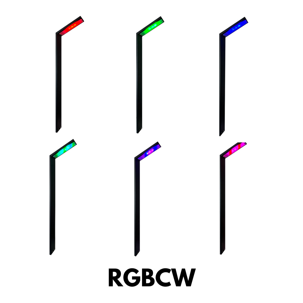 Outdoor Landscape Lighting LED 12V Low Voltage CDPSR59 Wifi Smart RGBCW 3W Stainless Steel 12V Low Voltage Directional Pathway Light LED Bollard Landscape Lighting