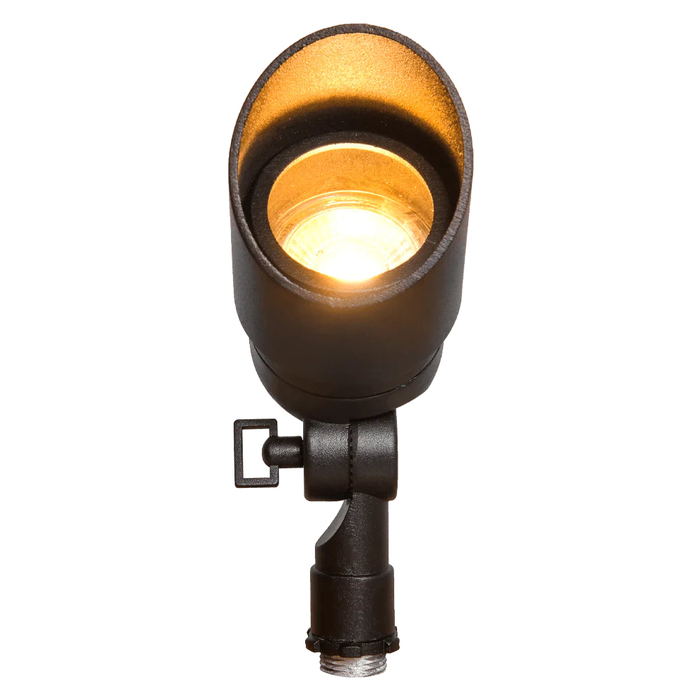 Outdoor Landscape Lighting LED 12V Low Voltage DL01 12V Low Voltage Outdoor LED Landscape Aluminum Spotlight | MR16 Socket Light Fixture